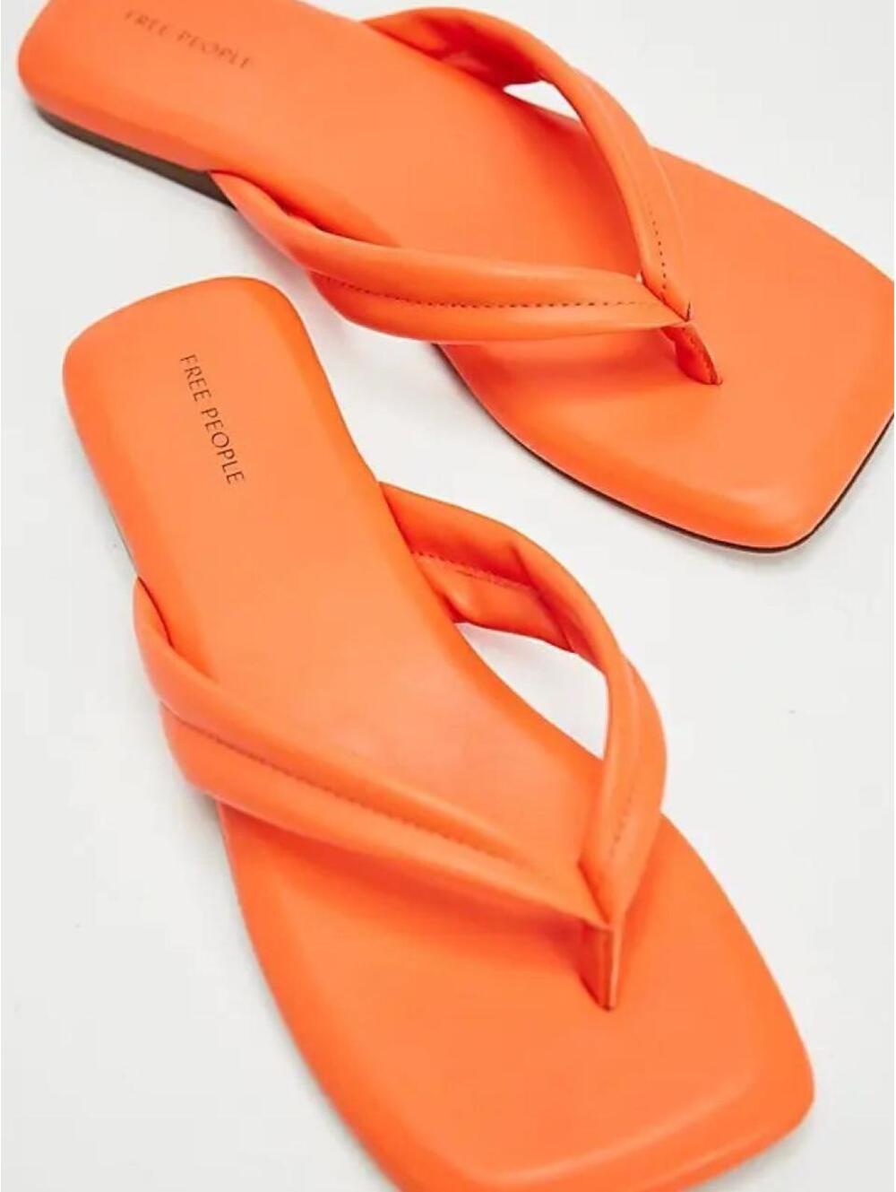 Free people vegan collection Tia thong sandal